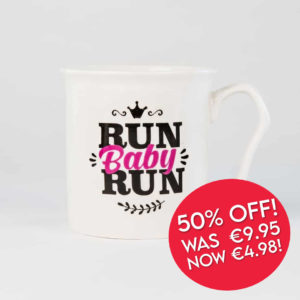 Run Baby Run Mug Sale
